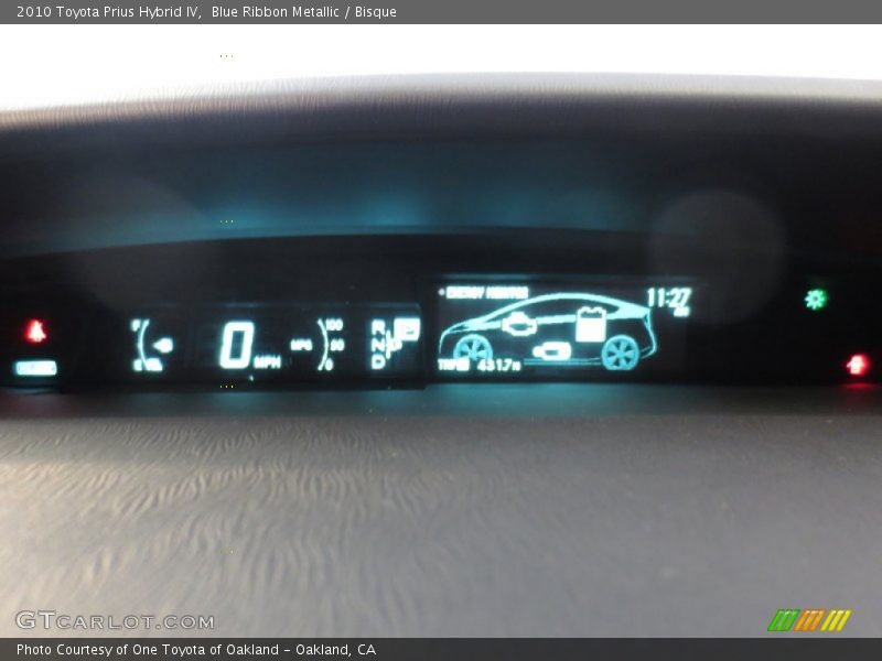 Blue Ribbon Metallic / Bisque 2010 Toyota Prius Hybrid IV