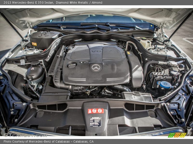 Diamond White Metallic / Almond 2013 Mercedes-Benz E 350 Sedan