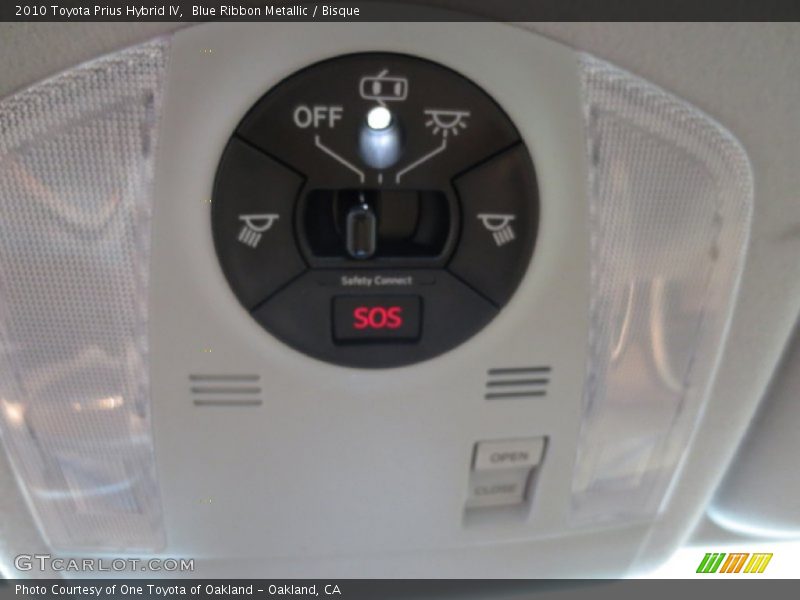 Blue Ribbon Metallic / Bisque 2010 Toyota Prius Hybrid IV