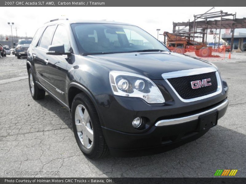 Carbon Metallic / Titanium 2007 GMC Acadia SLT AWD