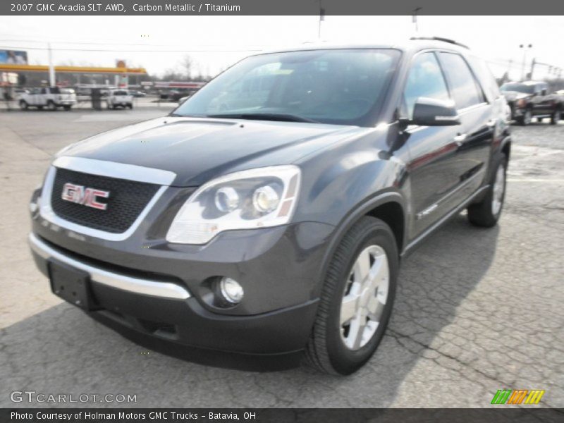Carbon Metallic / Titanium 2007 GMC Acadia SLT AWD