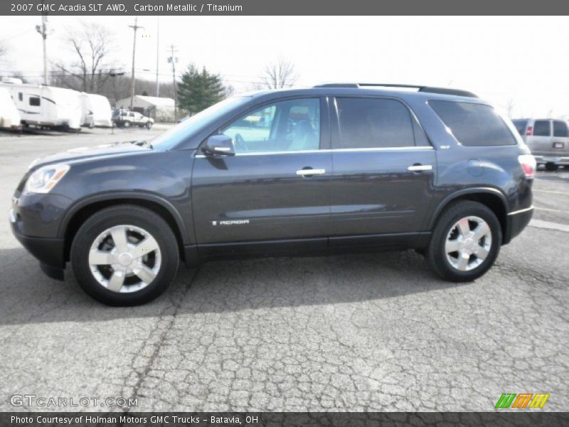 Carbon Metallic / Titanium 2007 GMC Acadia SLT AWD