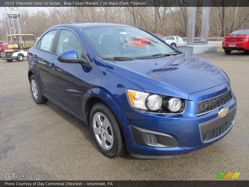 Front 3/4 View of 2013 Sonic LS Sedan