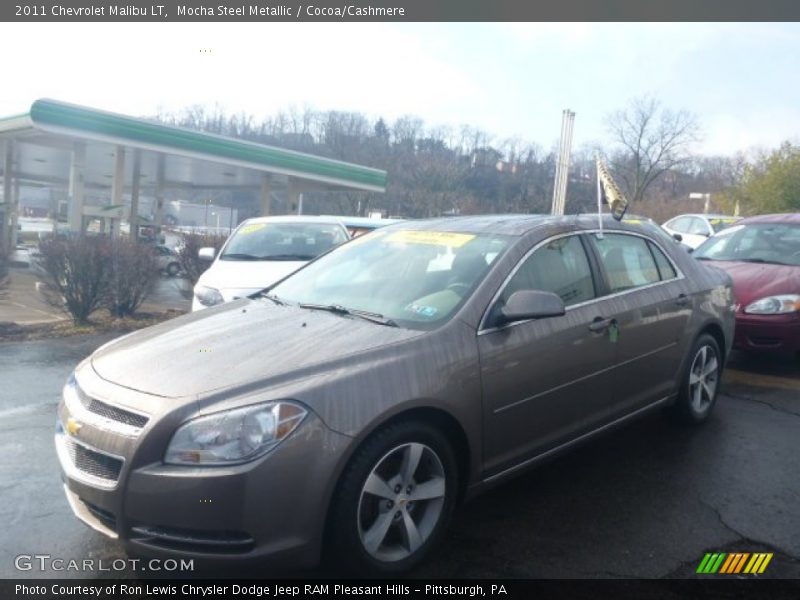 Mocha Steel Metallic / Cocoa/Cashmere 2011 Chevrolet Malibu LT