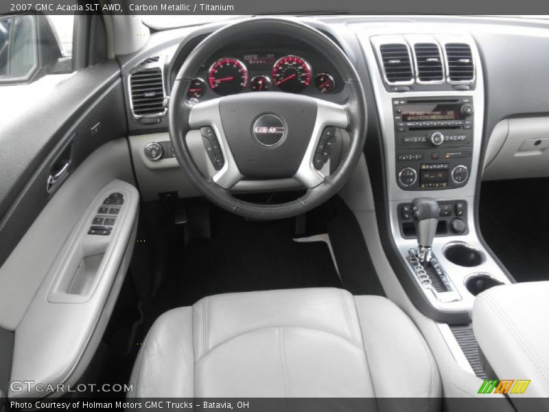 Carbon Metallic / Titanium 2007 GMC Acadia SLT AWD