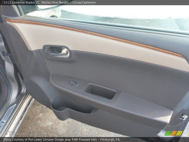 Mocha Steel Metallic / Cocoa/Cashmere 2011 Chevrolet Malibu LT