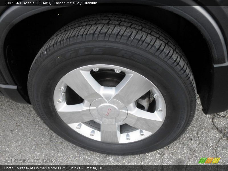 Carbon Metallic / Titanium 2007 GMC Acadia SLT AWD