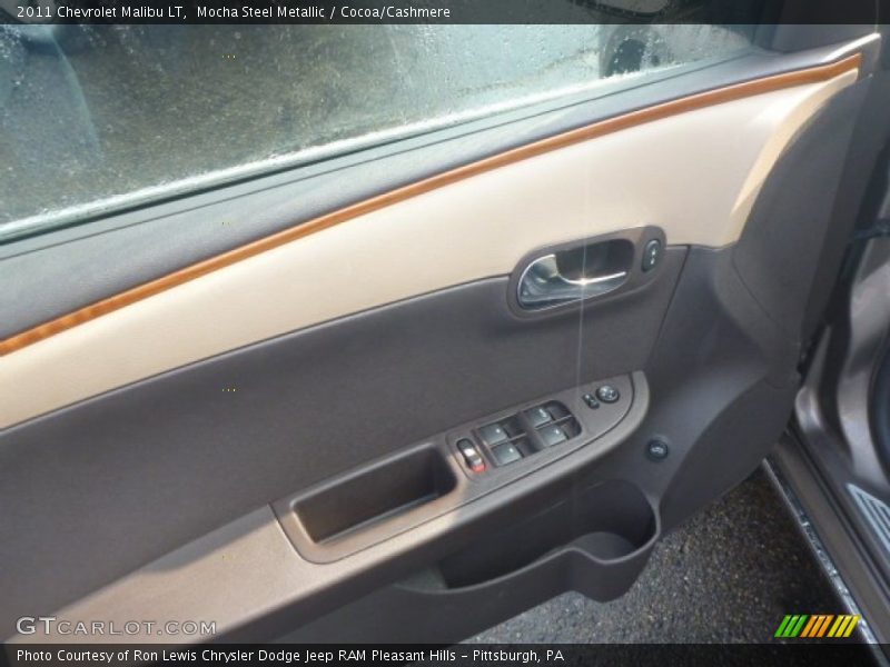 Mocha Steel Metallic / Cocoa/Cashmere 2011 Chevrolet Malibu LT