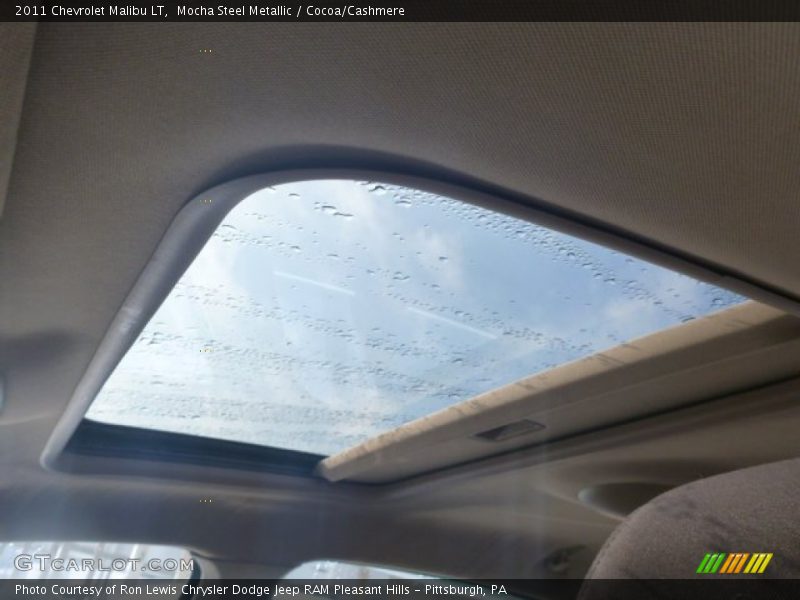 Mocha Steel Metallic / Cocoa/Cashmere 2011 Chevrolet Malibu LT
