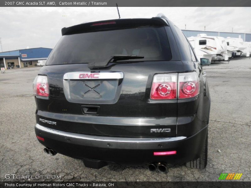Carbon Metallic / Titanium 2007 GMC Acadia SLT AWD