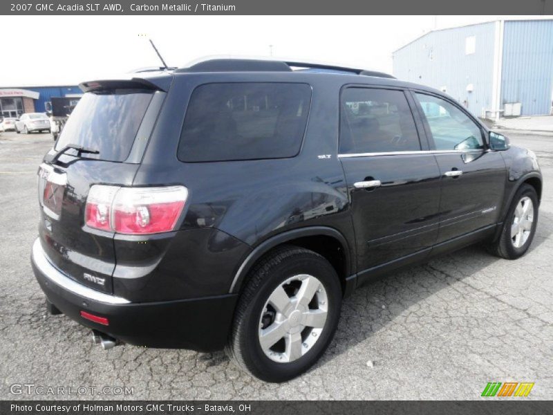 Carbon Metallic / Titanium 2007 GMC Acadia SLT AWD
