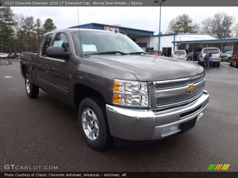 Mocha Steel Metallic / Ebony 2013 Chevrolet Silverado 1500 LT Extended Cab