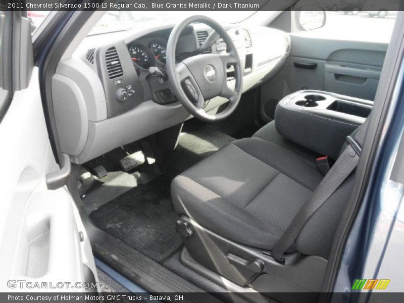 Blue Granite Metallic / Dark Titanium 2011 Chevrolet Silverado 1500 LS Regular Cab