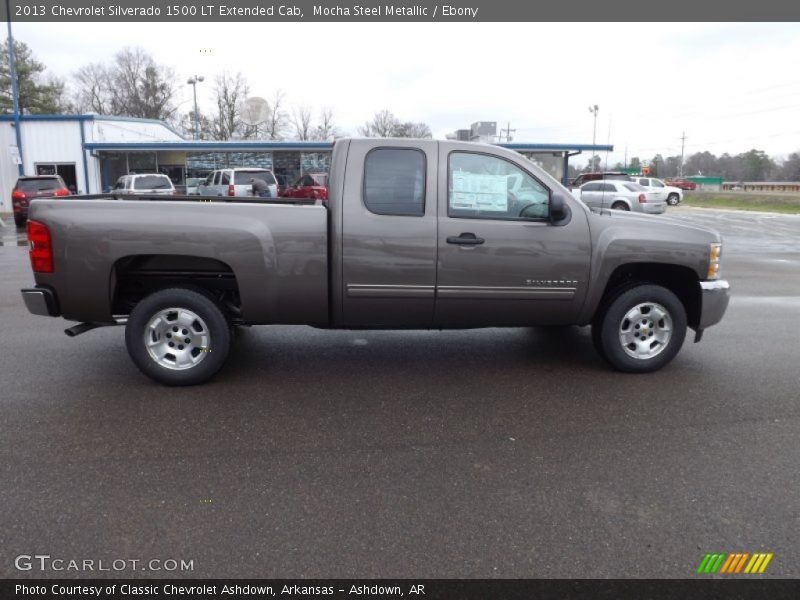 Mocha Steel Metallic / Ebony 2013 Chevrolet Silverado 1500 LT Extended Cab
