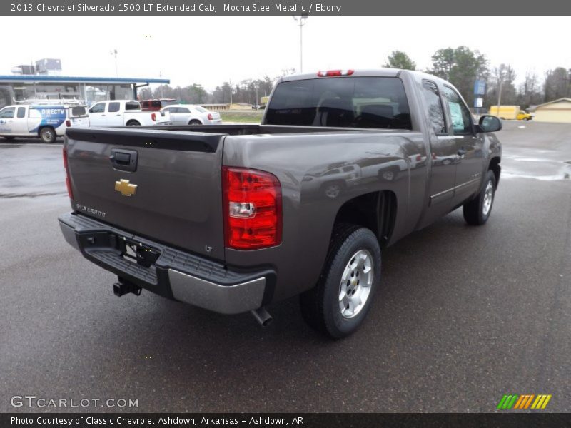 Mocha Steel Metallic / Ebony 2013 Chevrolet Silverado 1500 LT Extended Cab
