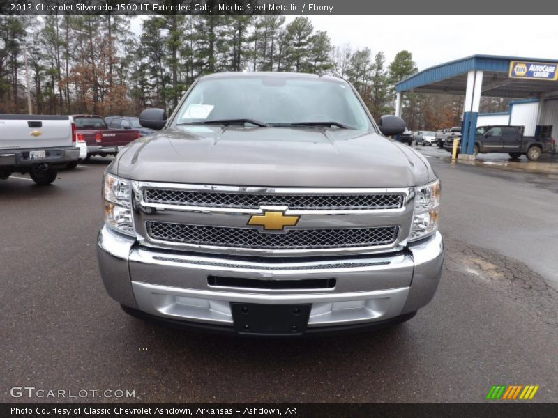 Mocha Steel Metallic / Ebony 2013 Chevrolet Silverado 1500 LT Extended Cab
