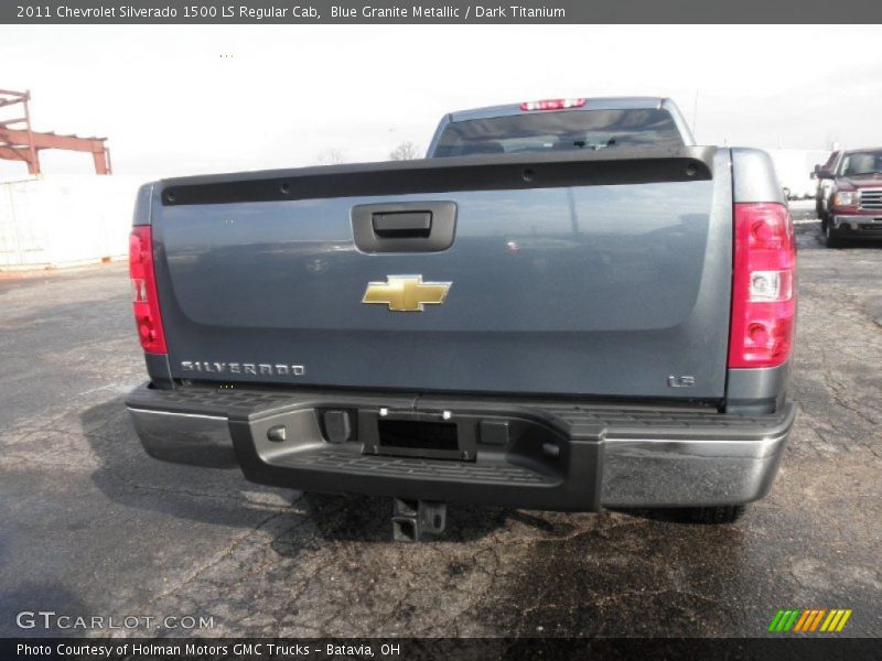 Blue Granite Metallic / Dark Titanium 2011 Chevrolet Silverado 1500 LS Regular Cab