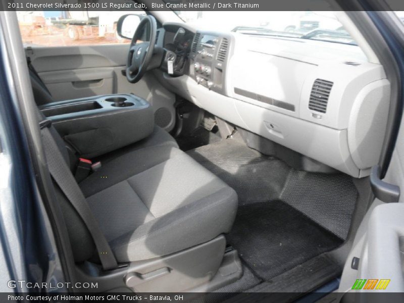 Blue Granite Metallic / Dark Titanium 2011 Chevrolet Silverado 1500 LS Regular Cab