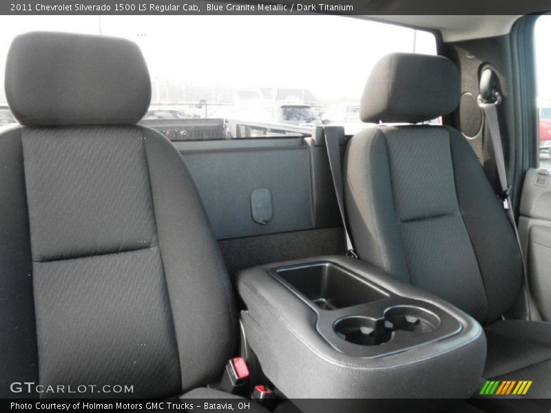 Blue Granite Metallic / Dark Titanium 2011 Chevrolet Silverado 1500 LS Regular Cab