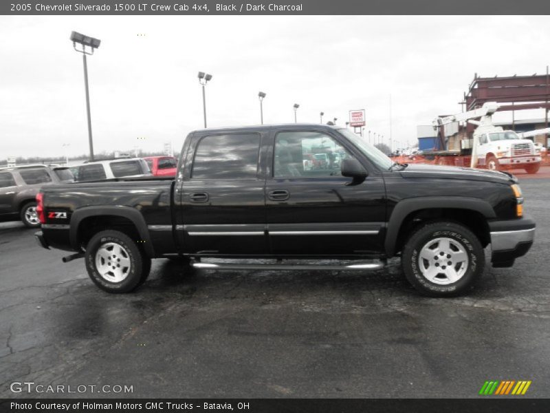 Black / Dark Charcoal 2005 Chevrolet Silverado 1500 LT Crew Cab 4x4
