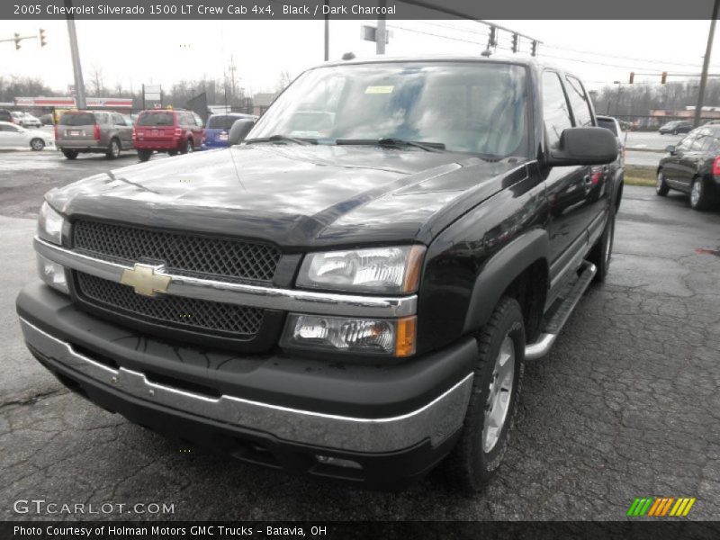Black / Dark Charcoal 2005 Chevrolet Silverado 1500 LT Crew Cab 4x4