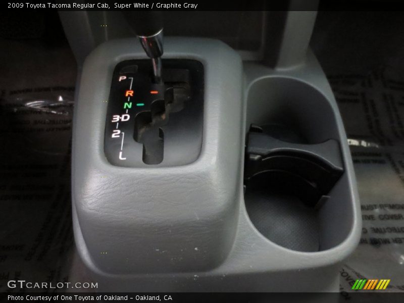 Super White / Graphite Gray 2009 Toyota Tacoma Regular Cab