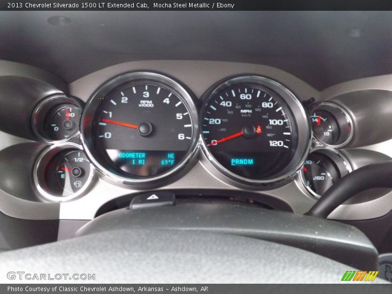  2013 Silverado 1500 LT Extended Cab LT Extended Cab Gauges
