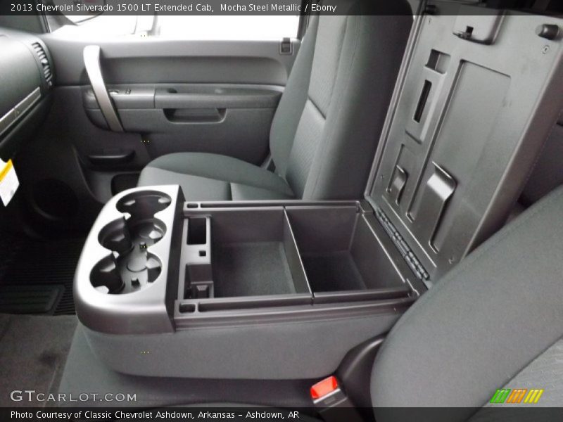 Mocha Steel Metallic / Ebony 2013 Chevrolet Silverado 1500 LT Extended Cab