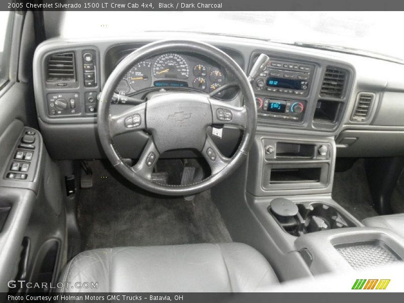 Black / Dark Charcoal 2005 Chevrolet Silverado 1500 LT Crew Cab 4x4