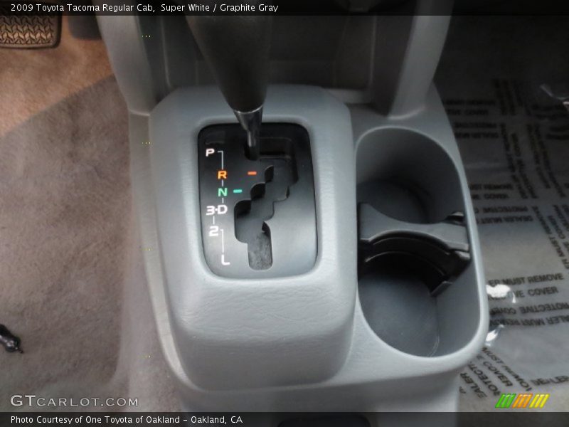 Super White / Graphite Gray 2009 Toyota Tacoma Regular Cab