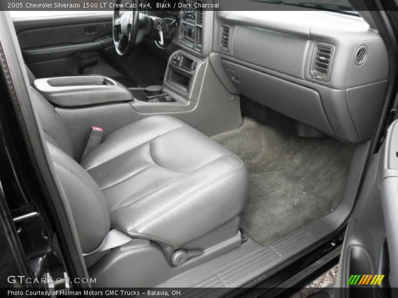 Black / Dark Charcoal 2005 Chevrolet Silverado 1500 LT Crew Cab 4x4