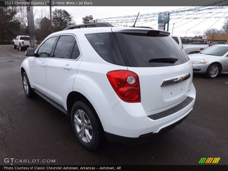 Summit White / Jet Black 2013 Chevrolet Equinox LT