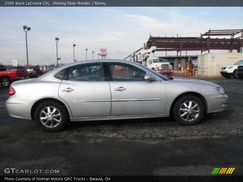 Sterling Silver Metallic / Ebony 2005 Buick LaCrosse CXL