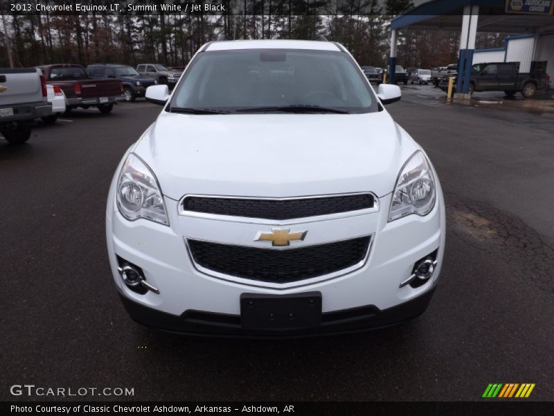 Summit White / Jet Black 2013 Chevrolet Equinox LT