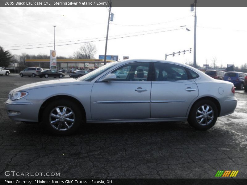 Sterling Silver Metallic / Ebony 2005 Buick LaCrosse CXL