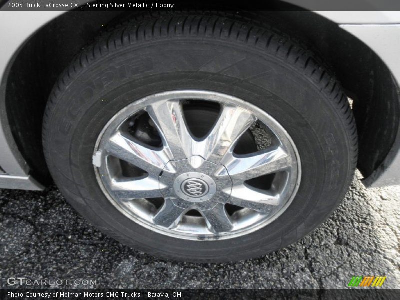 Sterling Silver Metallic / Ebony 2005 Buick LaCrosse CXL
