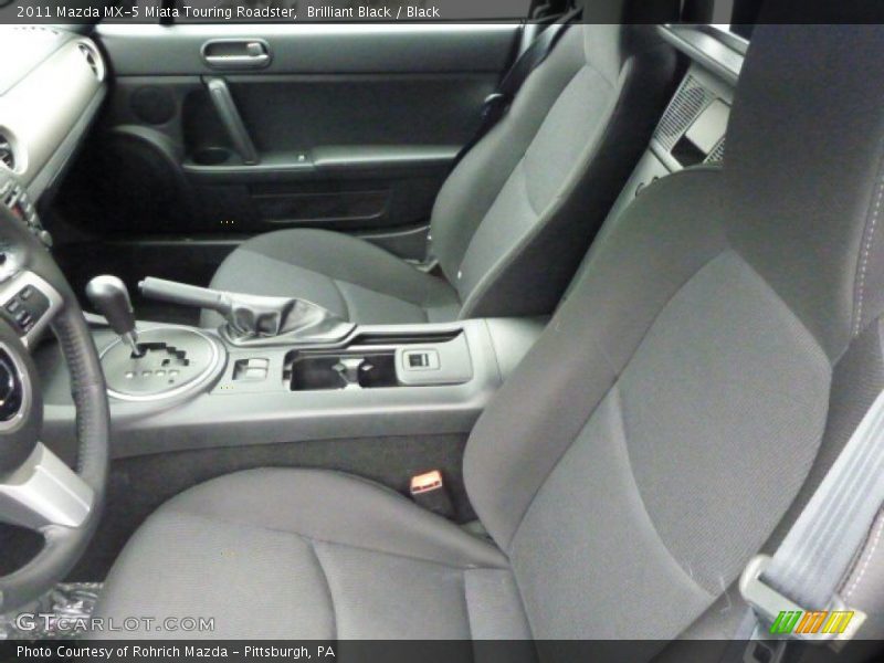 Brilliant Black / Black 2011 Mazda MX-5 Miata Touring Roadster