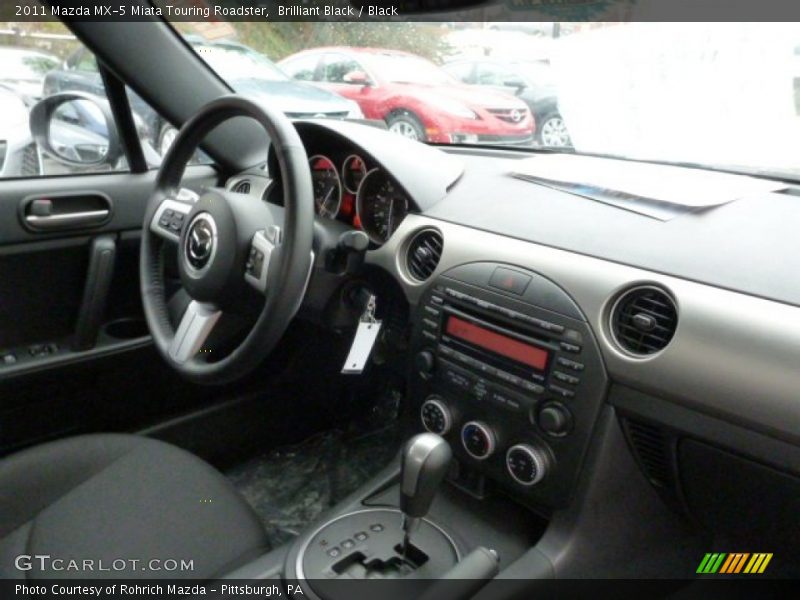 Brilliant Black / Black 2011 Mazda MX-5 Miata Touring Roadster