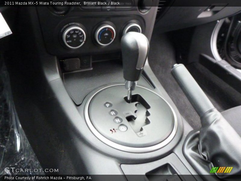 Brilliant Black / Black 2011 Mazda MX-5 Miata Touring Roadster