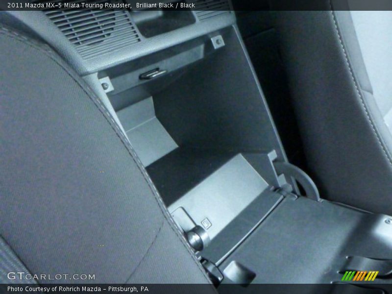 Brilliant Black / Black 2011 Mazda MX-5 Miata Touring Roadster
