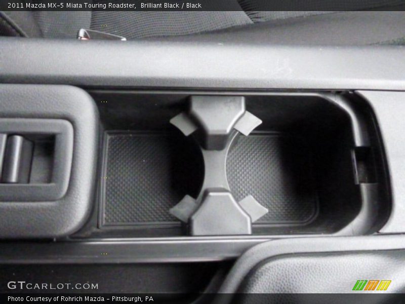 Brilliant Black / Black 2011 Mazda MX-5 Miata Touring Roadster