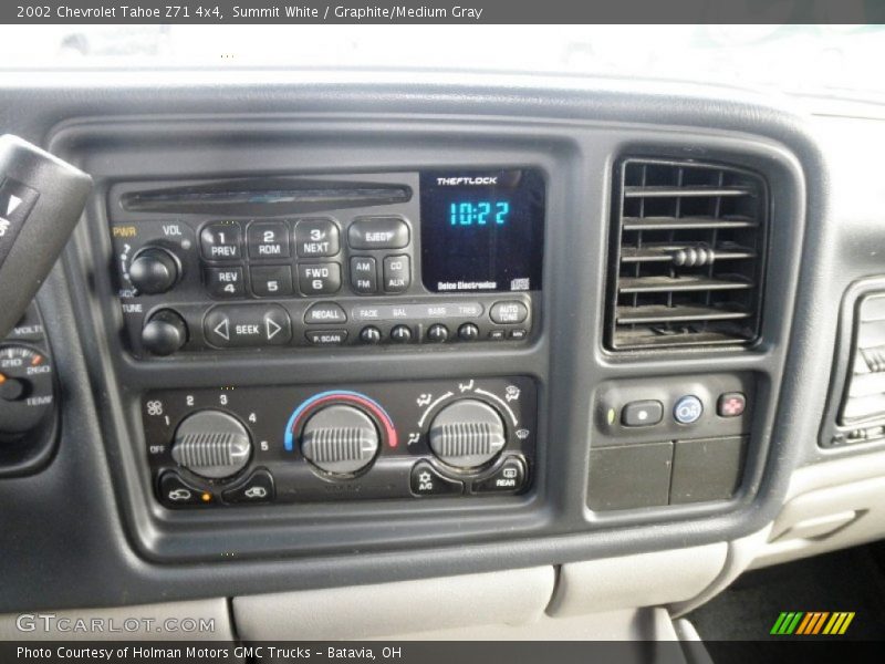 Summit White / Graphite/Medium Gray 2002 Chevrolet Tahoe Z71 4x4