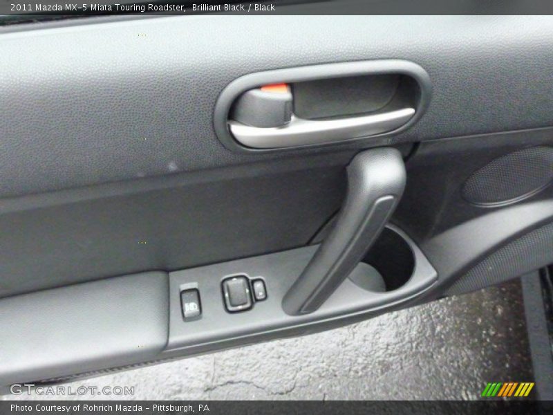 Brilliant Black / Black 2011 Mazda MX-5 Miata Touring Roadster