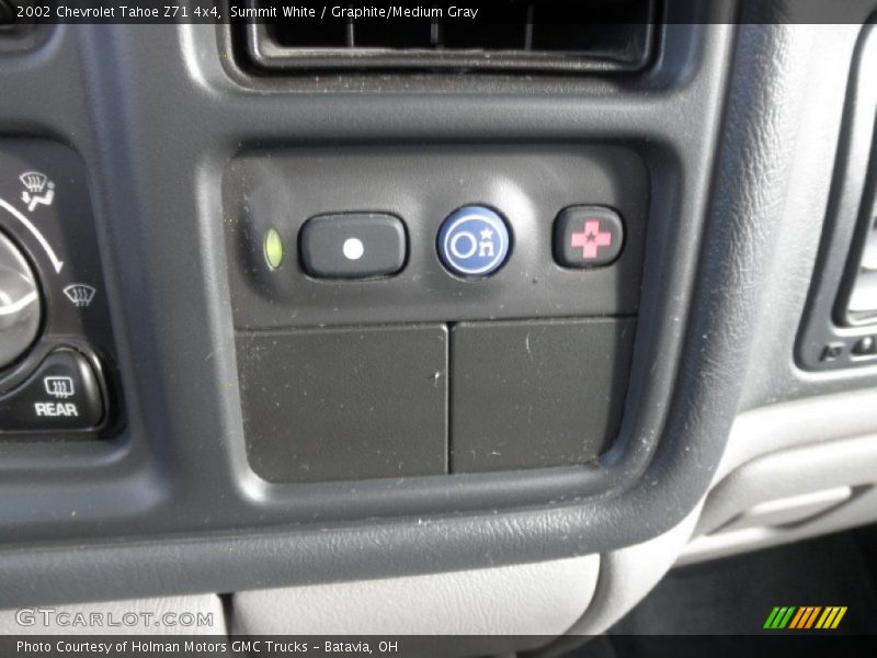 Summit White / Graphite/Medium Gray 2002 Chevrolet Tahoe Z71 4x4
