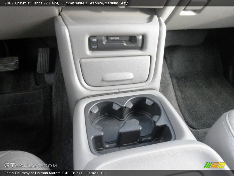 Summit White / Graphite/Medium Gray 2002 Chevrolet Tahoe Z71 4x4