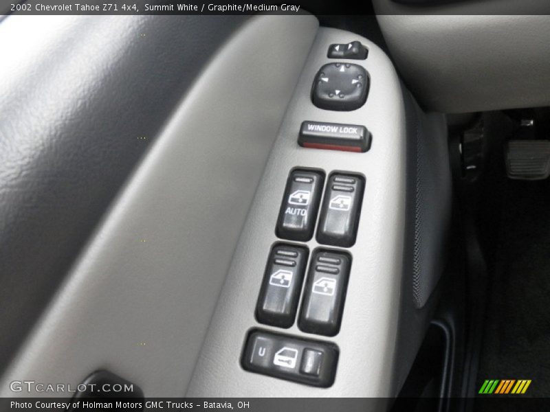Summit White / Graphite/Medium Gray 2002 Chevrolet Tahoe Z71 4x4