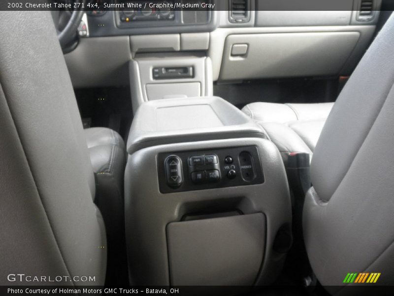 Summit White / Graphite/Medium Gray 2002 Chevrolet Tahoe Z71 4x4