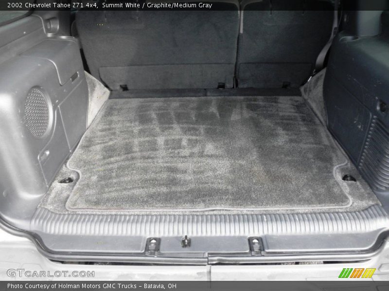 Summit White / Graphite/Medium Gray 2002 Chevrolet Tahoe Z71 4x4