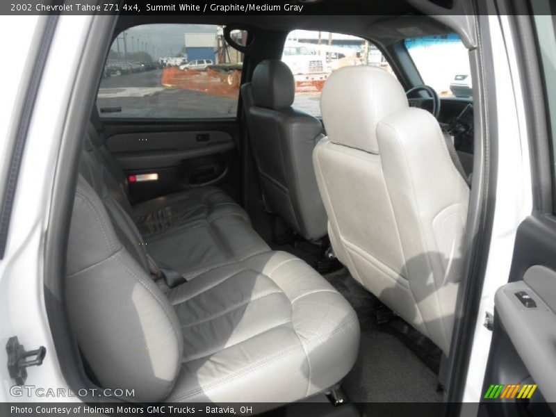 Summit White / Graphite/Medium Gray 2002 Chevrolet Tahoe Z71 4x4