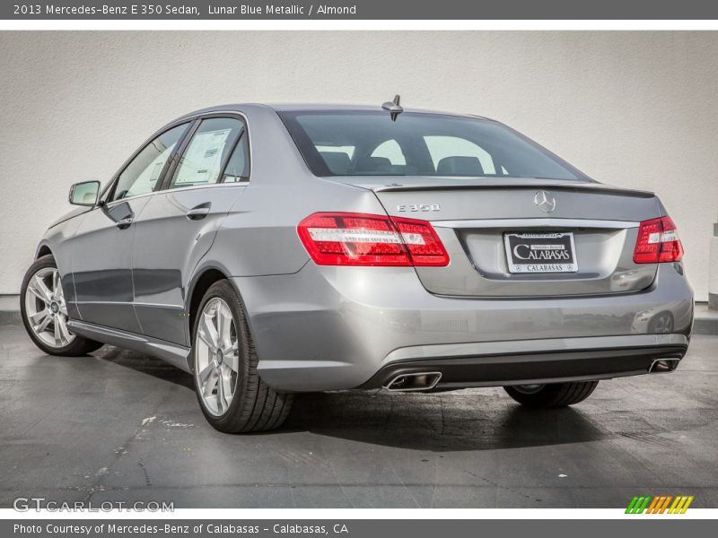 Lunar Blue Metallic / Almond 2013 Mercedes-Benz E 350 Sedan